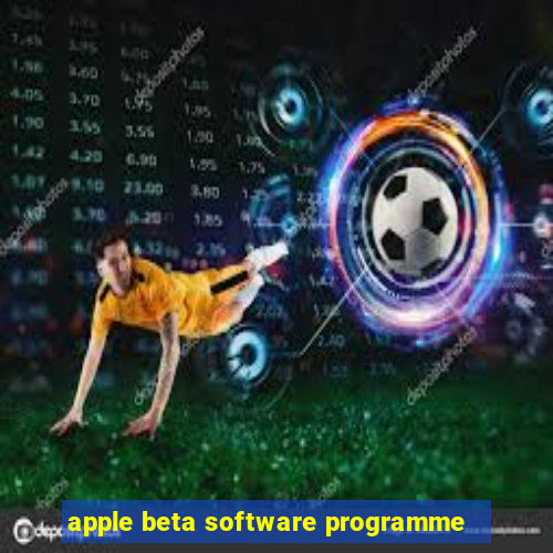 apple beta software programme